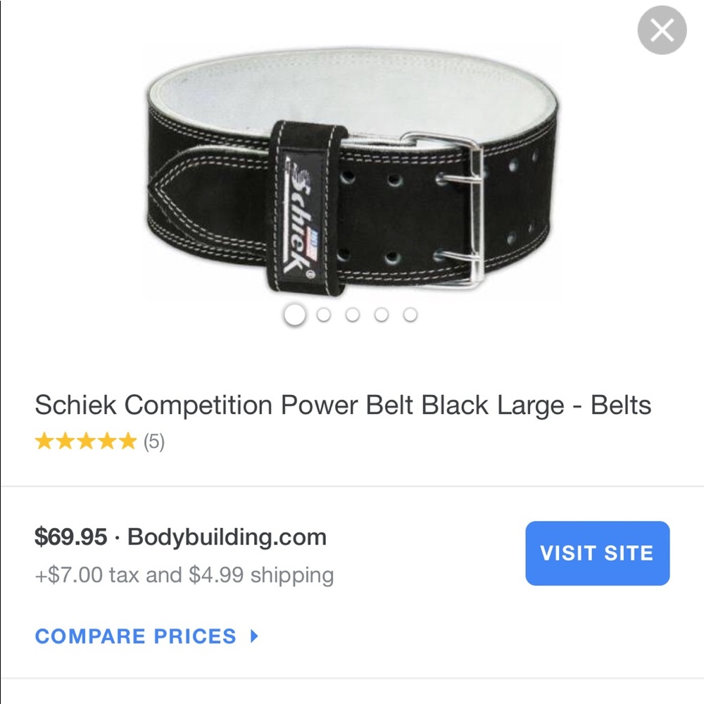 Powerlifting belt